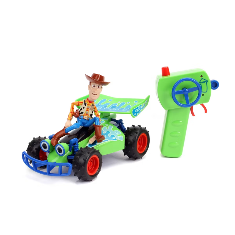 Carro Con Control Disney Pixar Turby Bugy Y Woody - Imagen 2