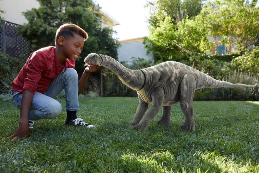 Dinosaurio Apatosaurus Jurassic World Super Colossal - Imagen 4