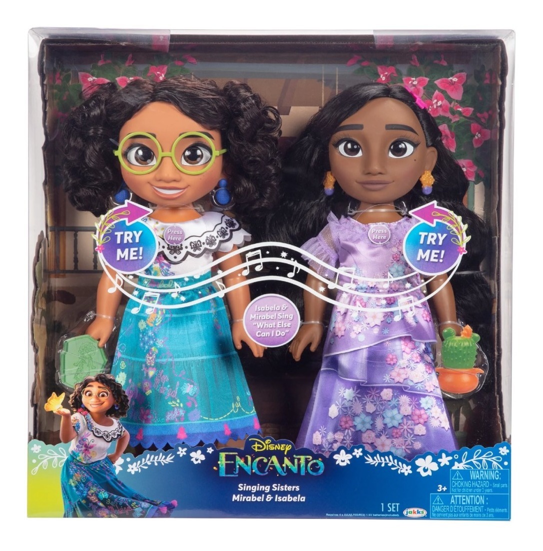 Muñecas Encanto Mirabel E Isabela Con Sonidos Disney - Imagen 2