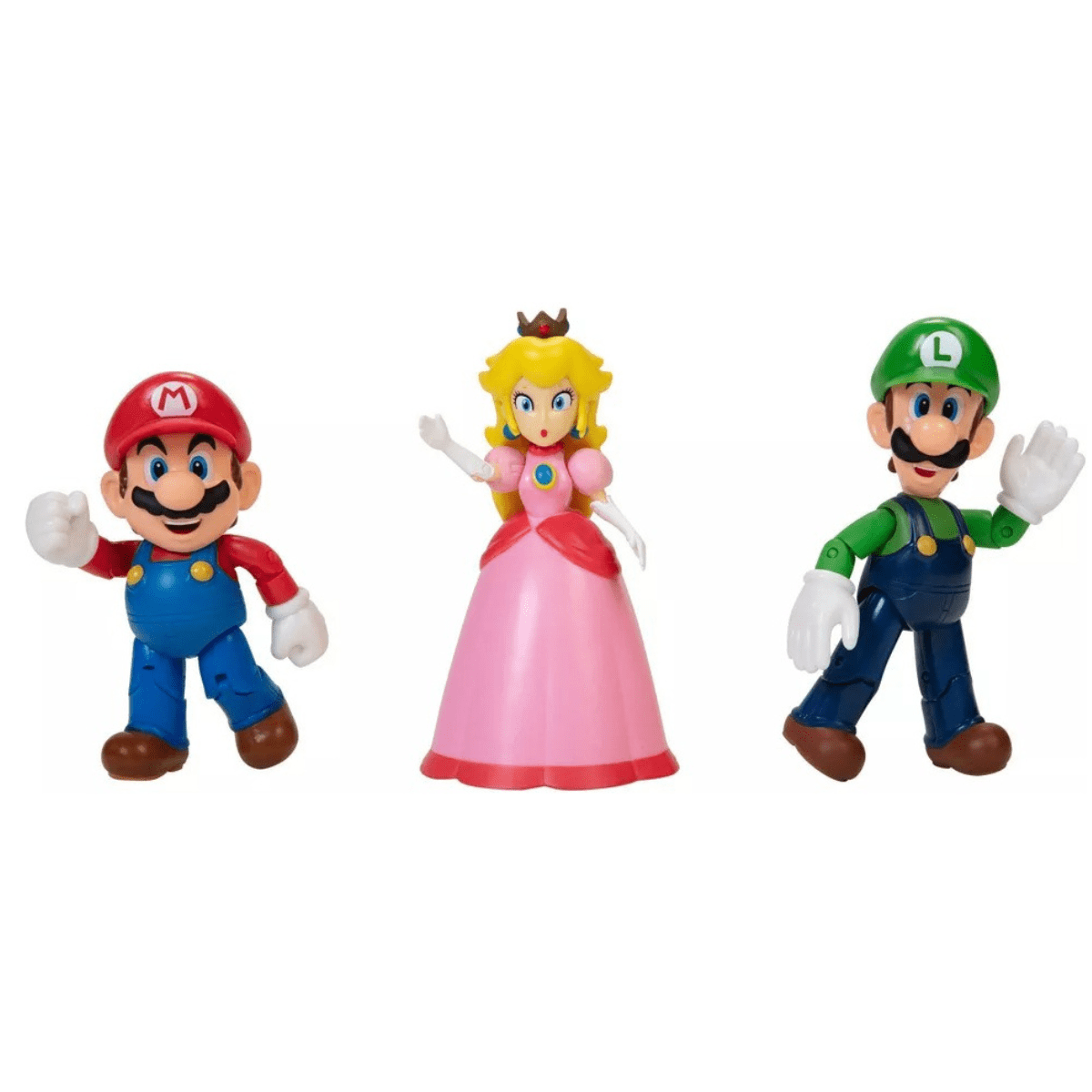 Figuras Set Diorama Super Mario Bros X3 Mario Luigi Y Peach - Imagen 2