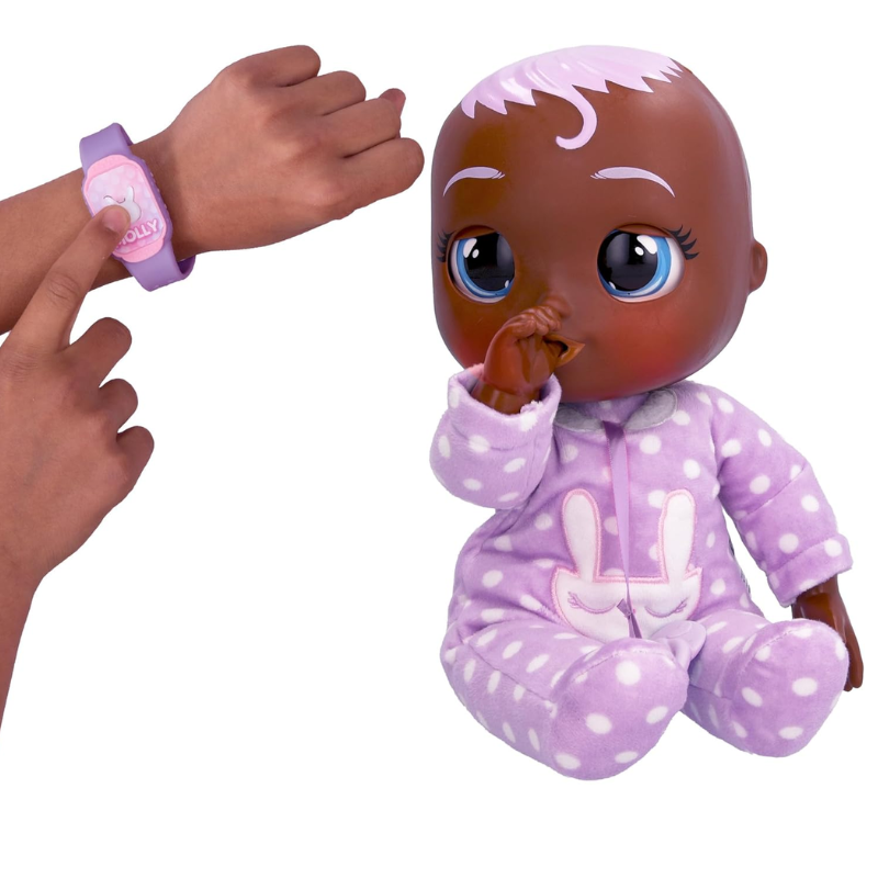 Muñeca Cry Babies Interactiva Recién Nacida Coney Con Sonido Molly - Imagen 4