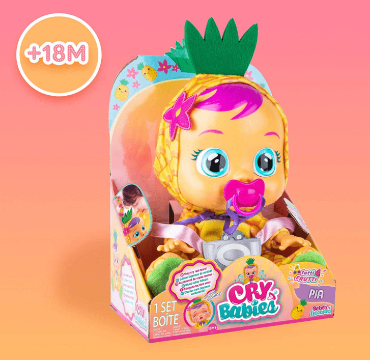 Cry Babies Bebes Llorones Tutti Frutti Original - Imagen 4