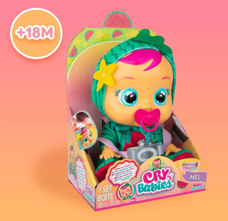 Cry Babies Bebes Llorones Tutti Frutti Original - Imagen 4