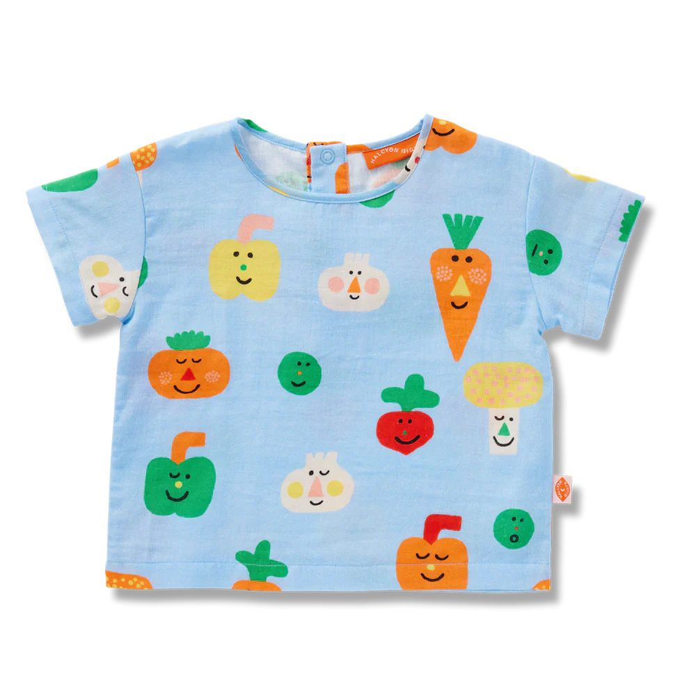 Camisa de muselina Mini Verduritas - Imagen 3