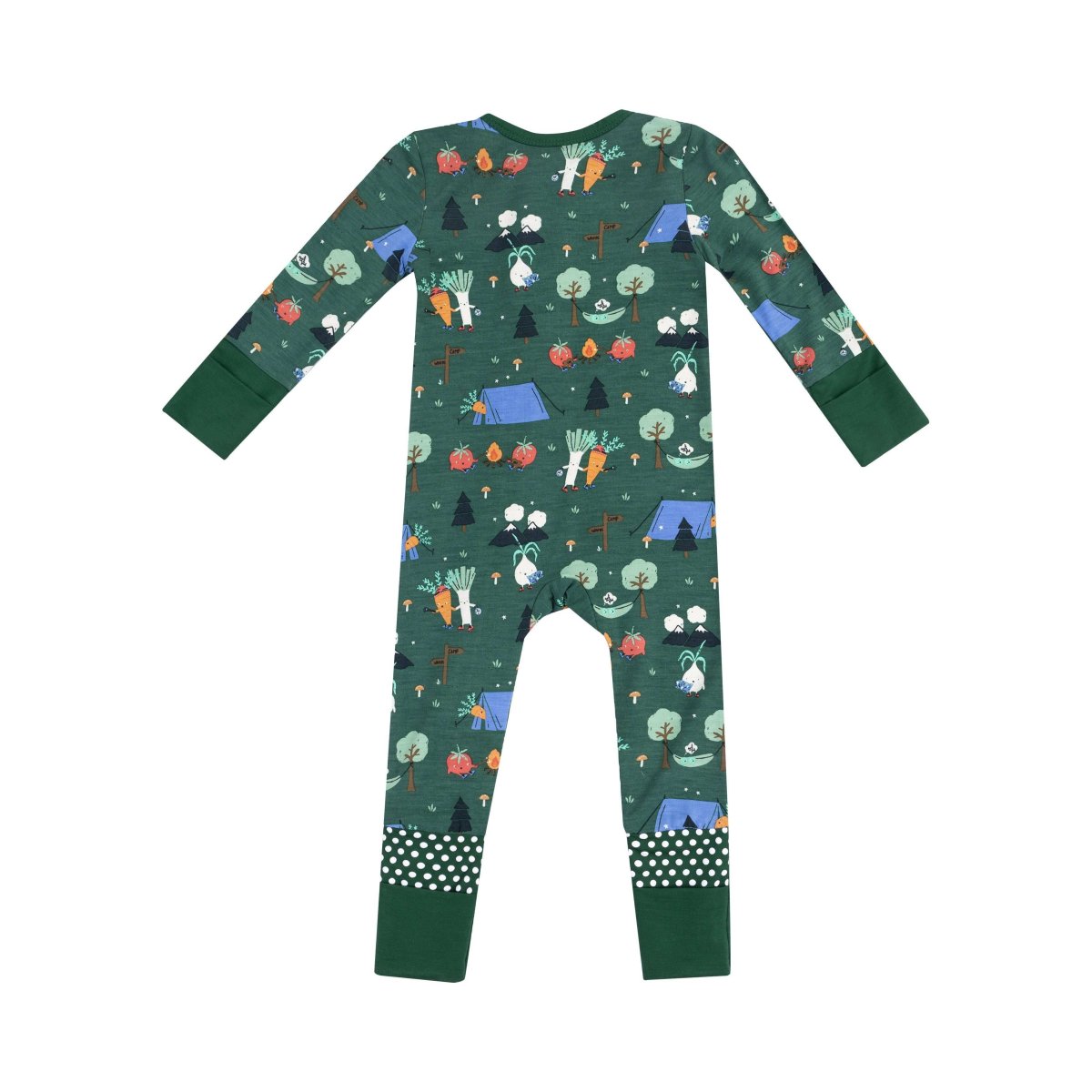 Pijama Bambú Verduritas de Camping - Imagen 4